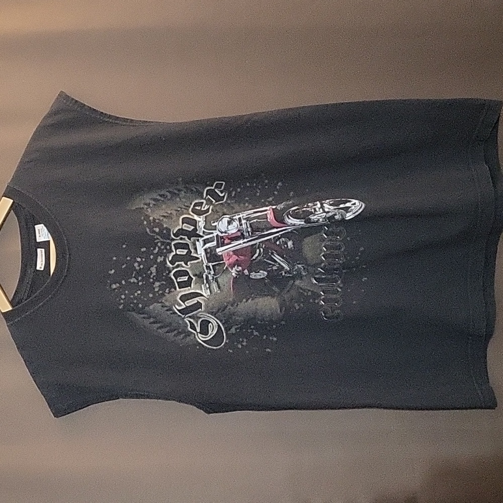 Vintage No Boundaries "Chopper Culture" Biker Motorcycle Ride Sleeveless Shirt
